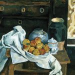 Cópia de Cézanne, óleo sobre tela, 50 x 60 cm, 1978. Coleção Particular.